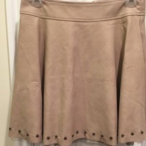 BP leather skater skirt